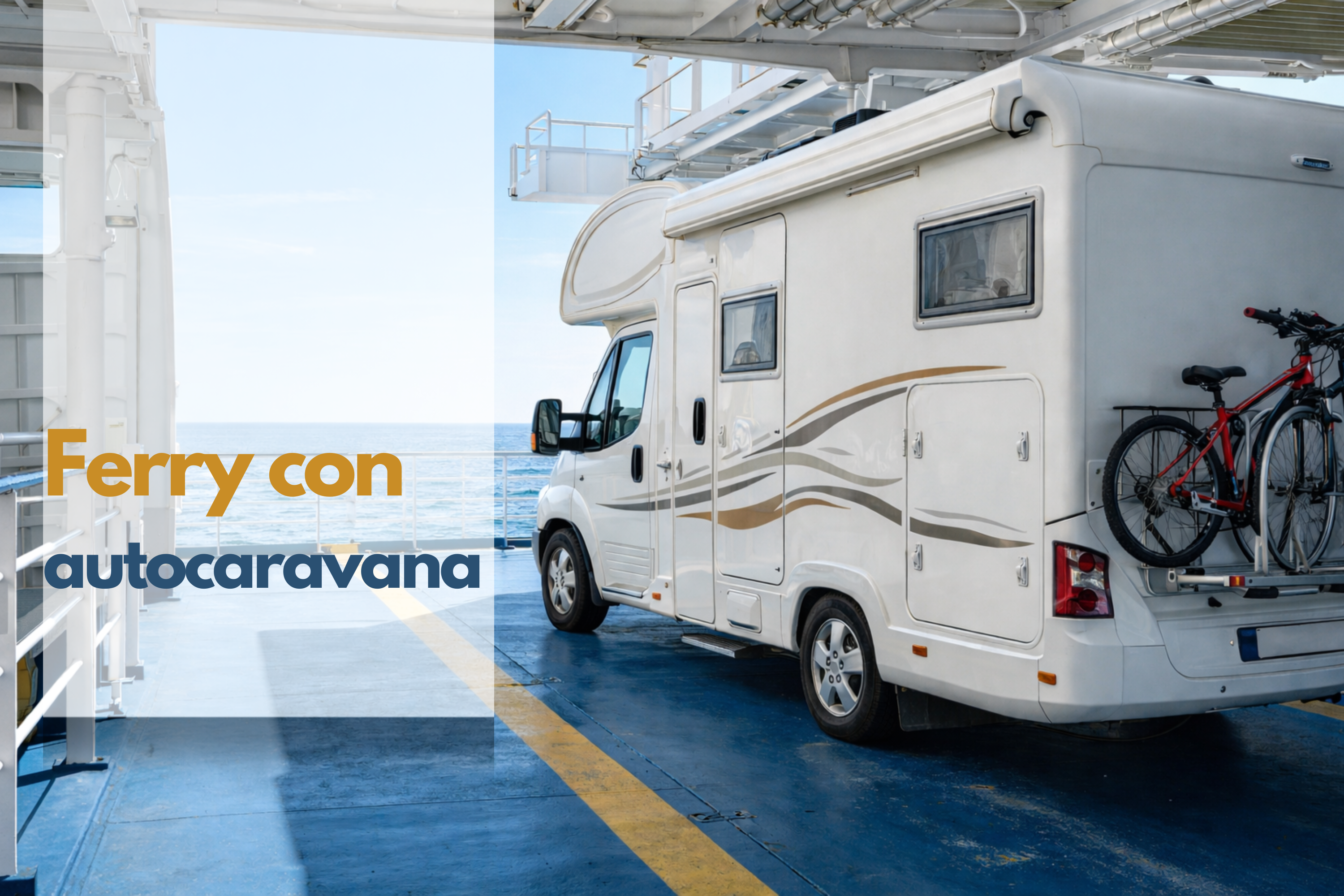 Viajar en ferry con autocaravana: guía completa