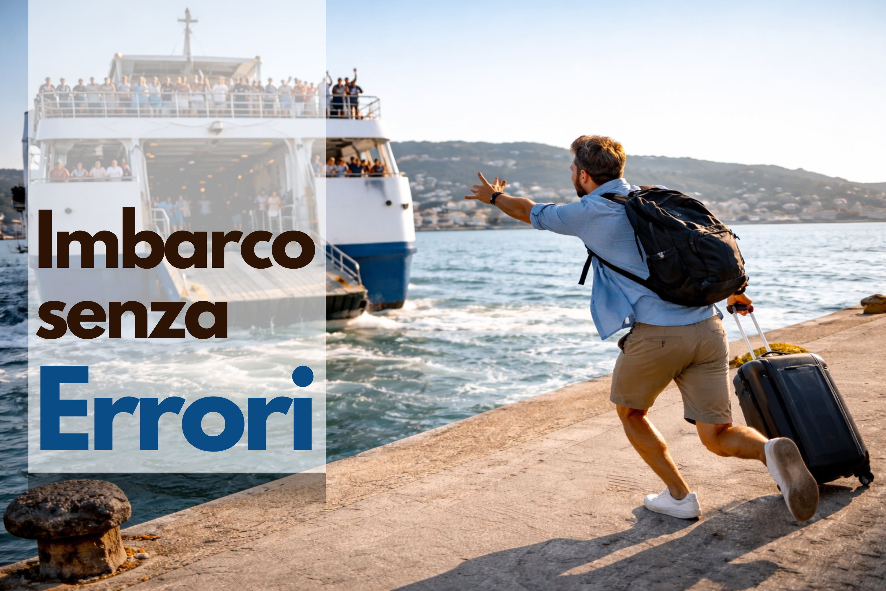 Imbarco traghetti, gli errori più comuni da evitare prima della partenza